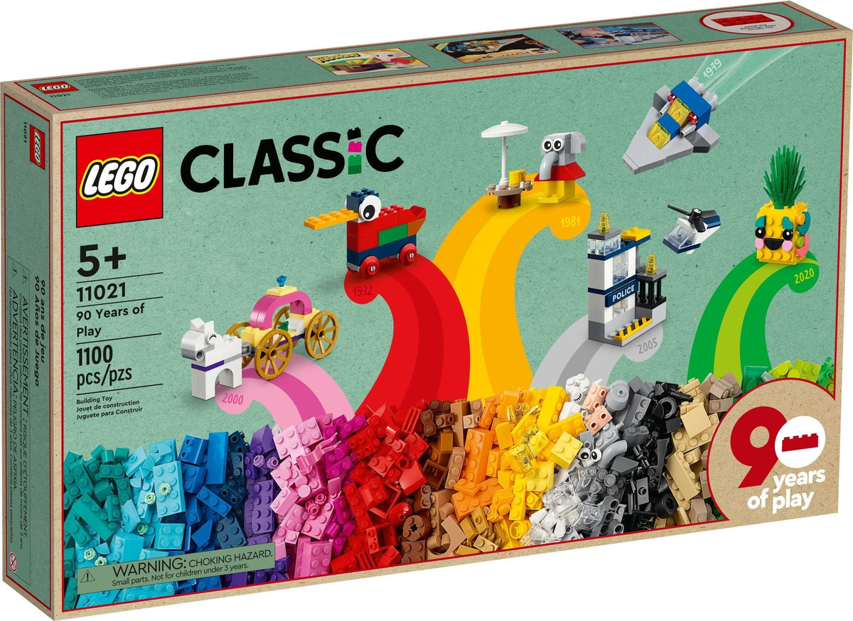 LEGO 11021 90 ans de jeu – Boîte abîmée | Grade A