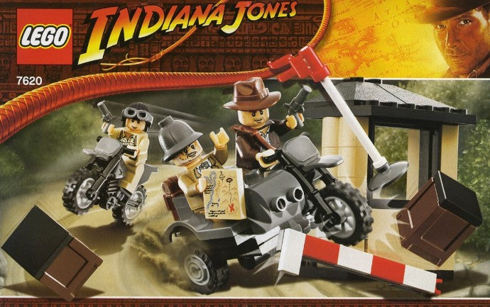 LEGO 7620 Indiana Jones Motorcycle Chase – Used | Grade A