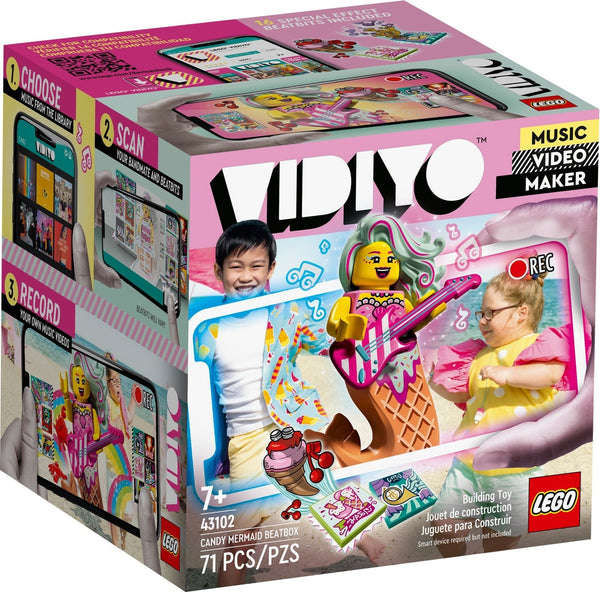 LEGO 43102 Candy Mermaid BeatBox – Like New | Grade A