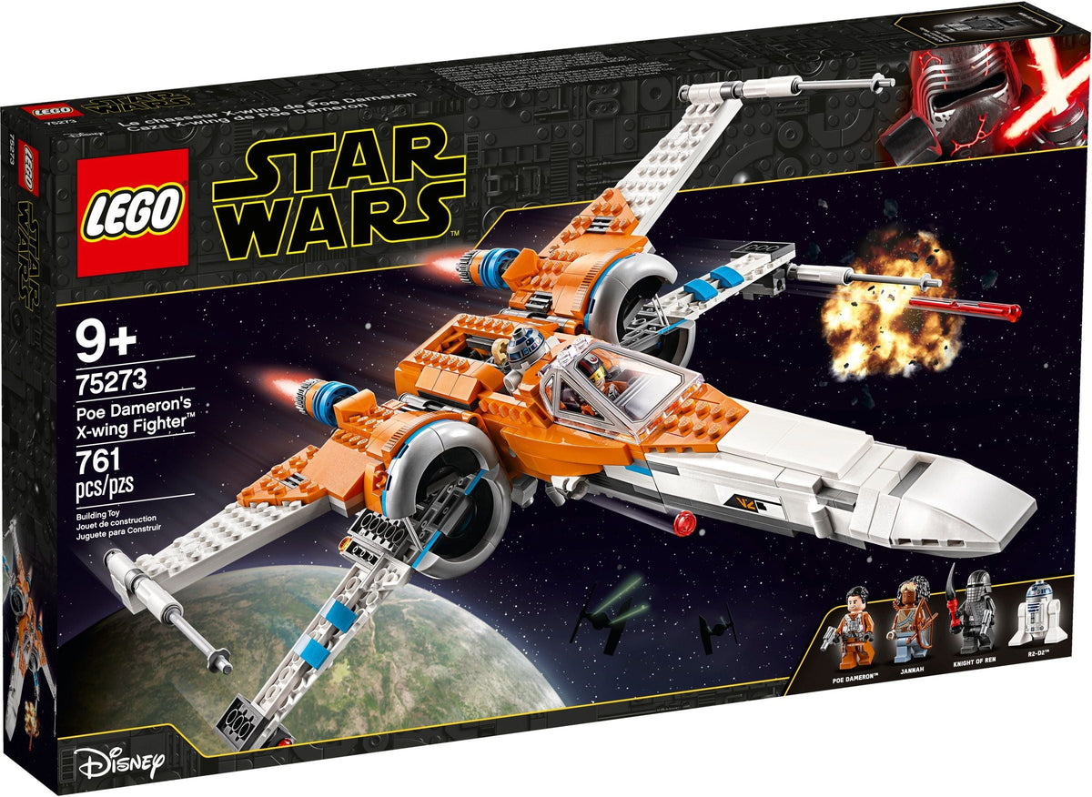 LEGO 75273 Le chasseur X-wing de Poe Dameron – Boîte abîmée | Grade A