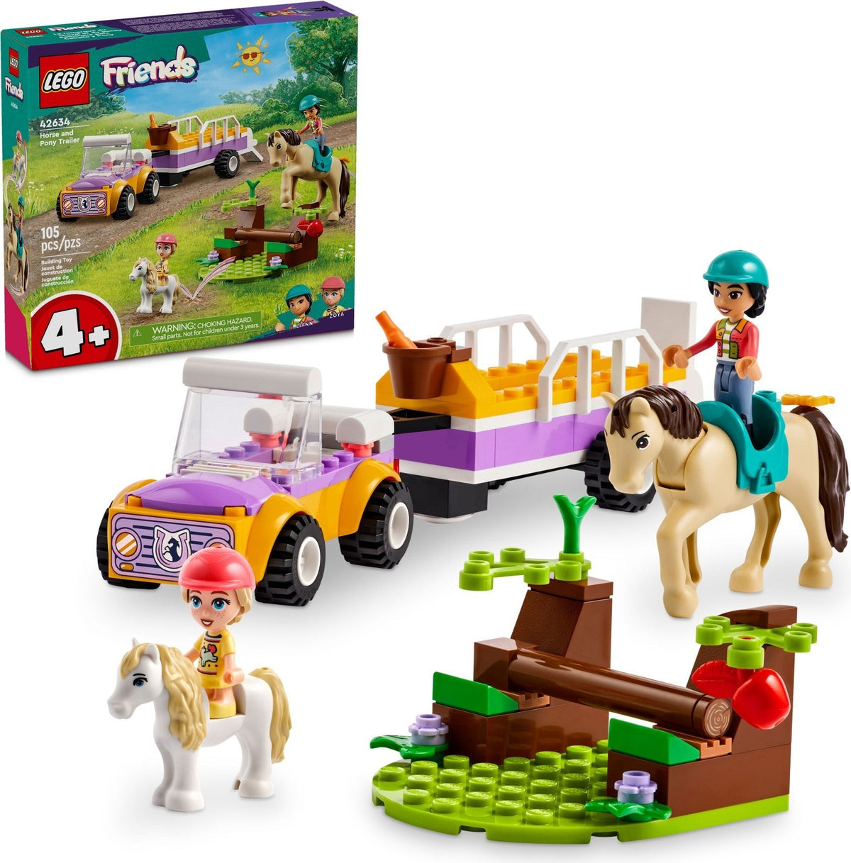LEGO 42634 Horse and Pony Trailer – Like New | Grade A