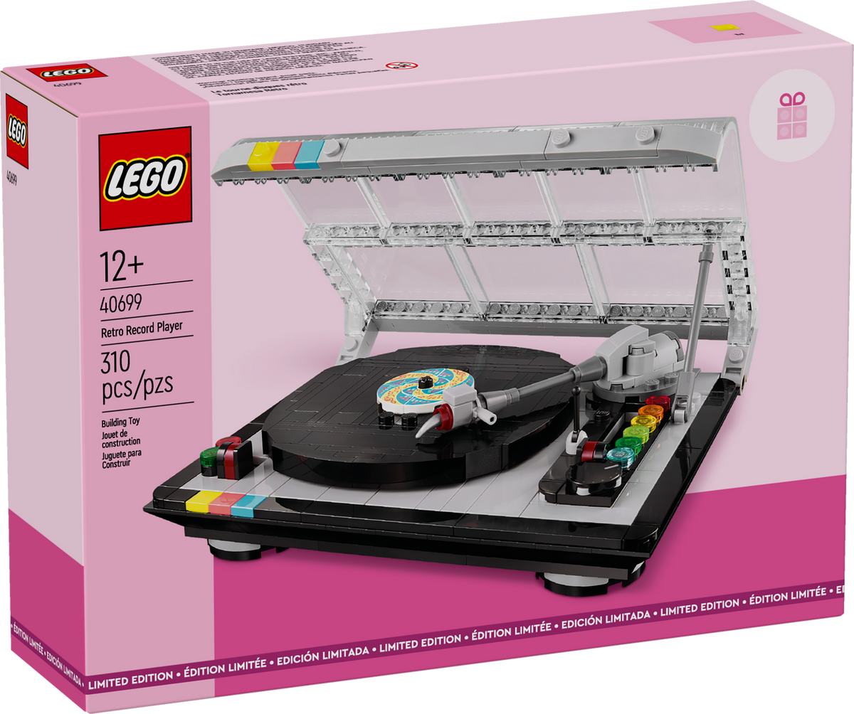 LEGO 40699 Le tourne-disque rétro – Comme neuf | Grade A