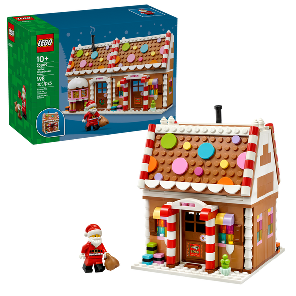 LEGO 40809 Festive Gingerbread House – Like New | Grade A