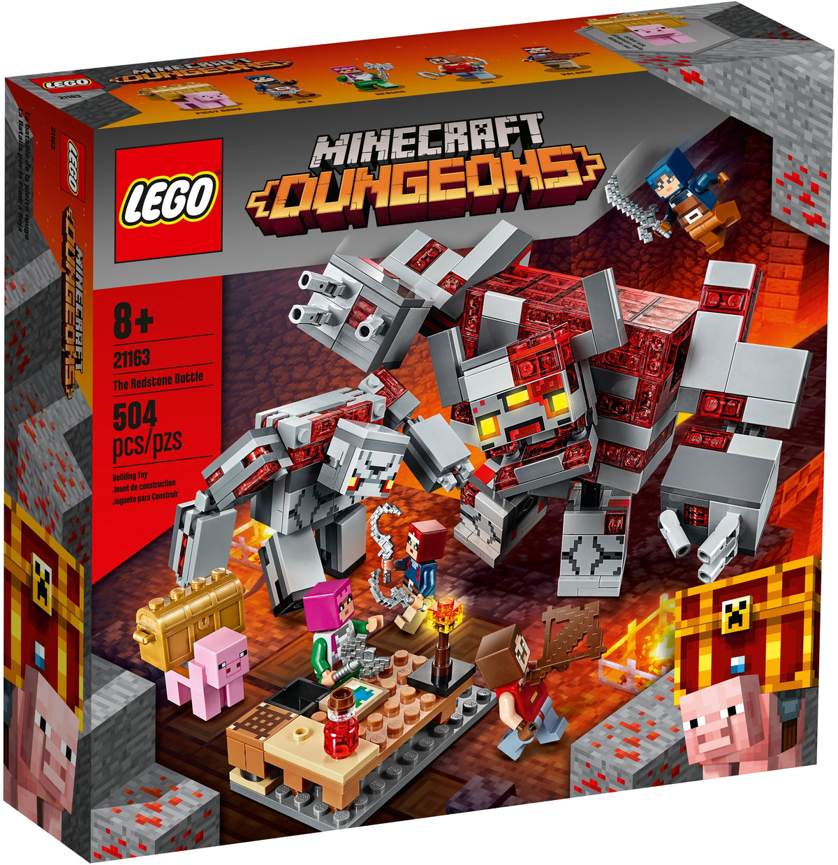 LEGO 21163 The Redstone Battle – Imperfect Box | Grade A