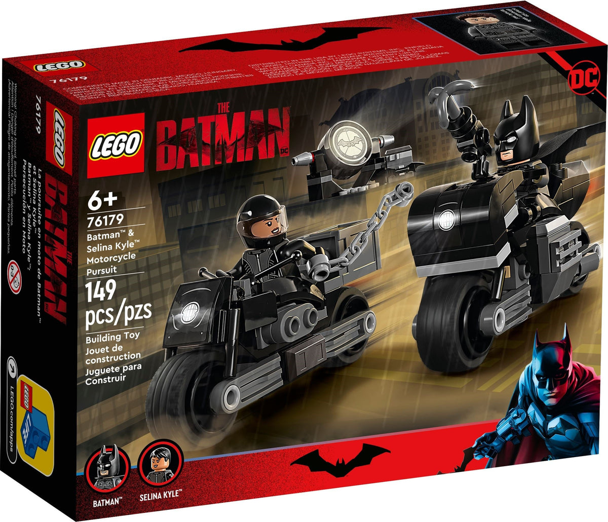 LEGO 76179 Batman & Selina Kyle Motorcycle Pursuit – Like New | Grade A