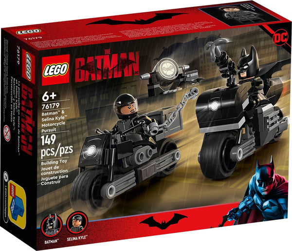 LEGO 76179 Batman & Selina Kyle Motorcycle Pursuit – Like New | Grade A