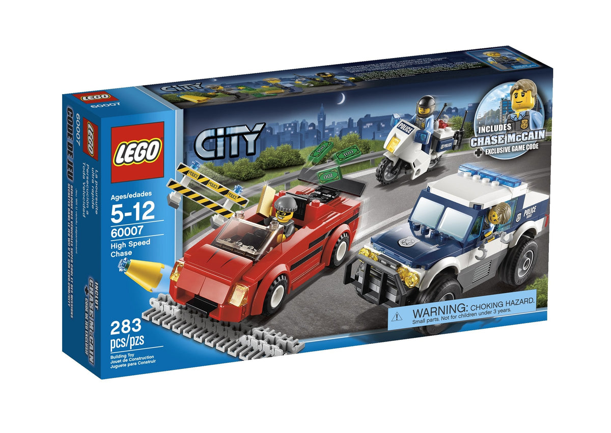 LEGO 60007 La poursuite à grande vitesse – Comme neuf | Grade A