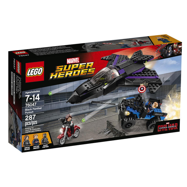 LEGO 76047 Black Panther Pursuit – Used | Grade A