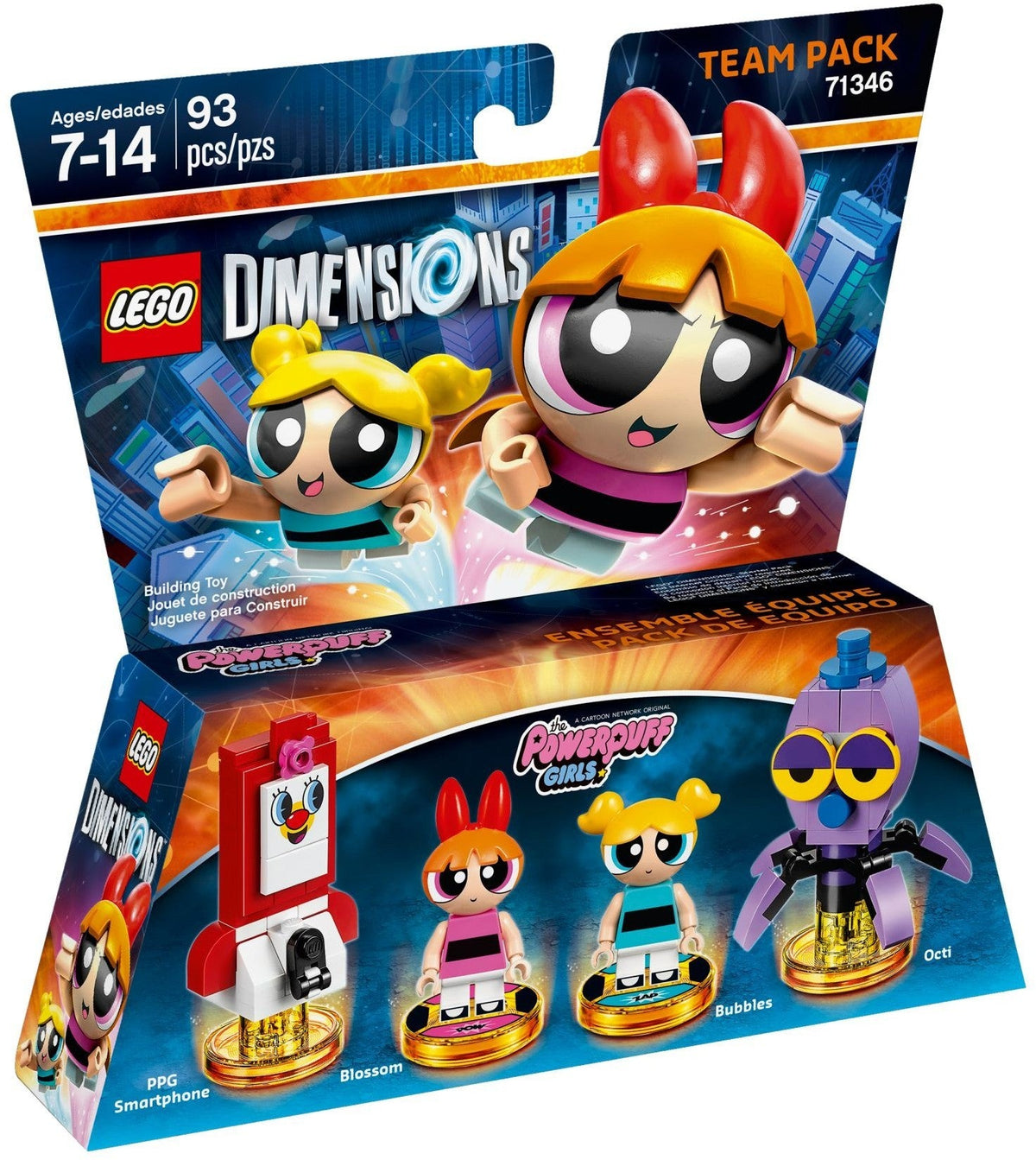 LEGO 71346 The Powerpuff Girls Team Pack – Like New | Grade A