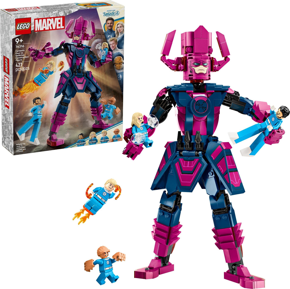 LEGO 76316 Fantastic Four vs. Galactus Construction Figure – Like New | Grade A