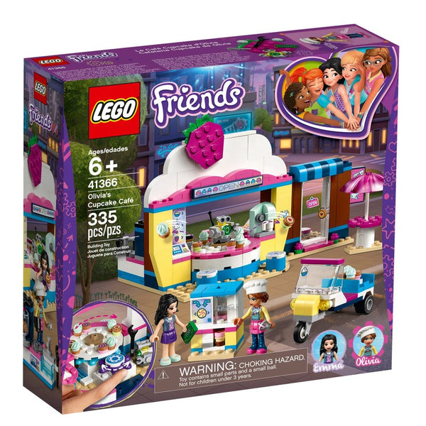 LEGO 41366 Olivia's Cupcake Cafe – Imperfect Box | Grade A