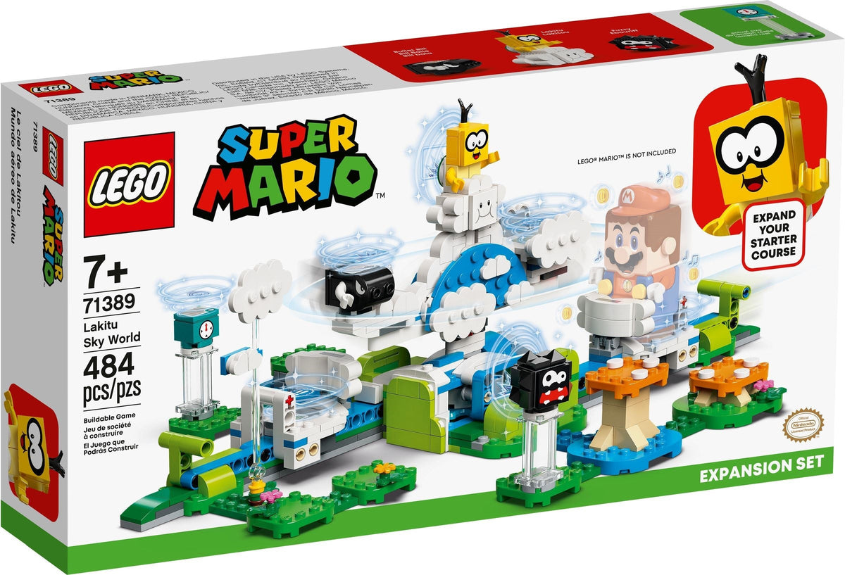 LEGO 71389 Extension Le monde des nuages de Lakitu – Boîte abîmée | Grade A