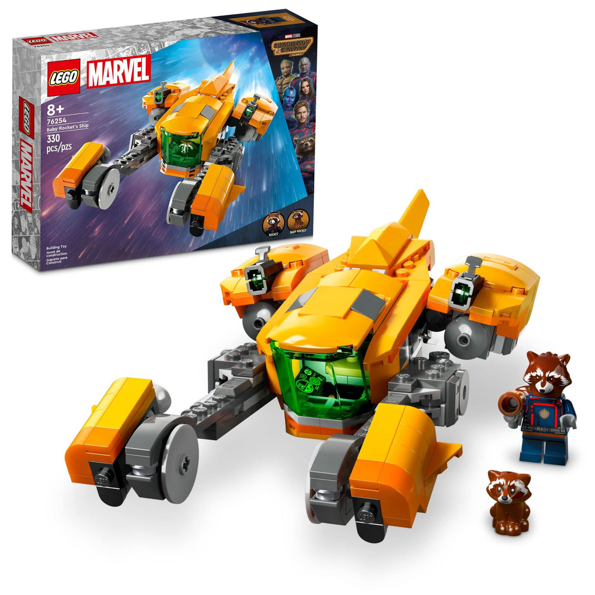 LEGO 76254 Le vaisseau de Bébé Rocket – Comme neuf | Grade A