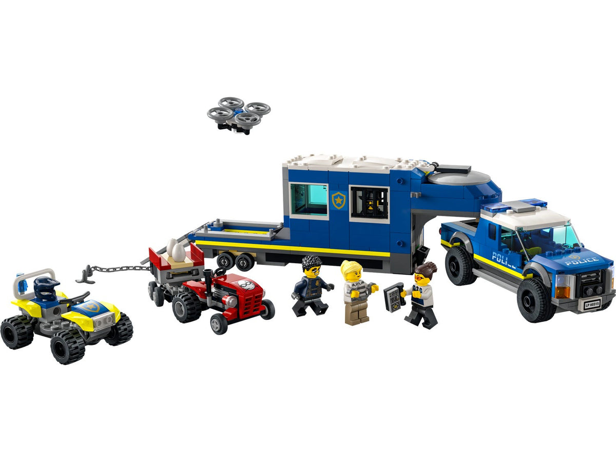 LEGO 60315 Police Mobile Command Truck – Like New | Grade A