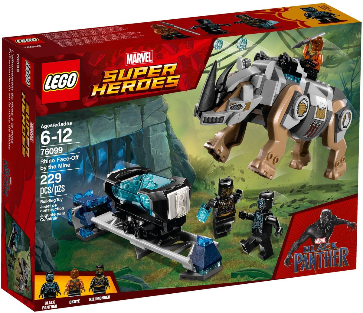 LEGO 76099 Rhino Face-Off by the Mine – Like New | Grade A