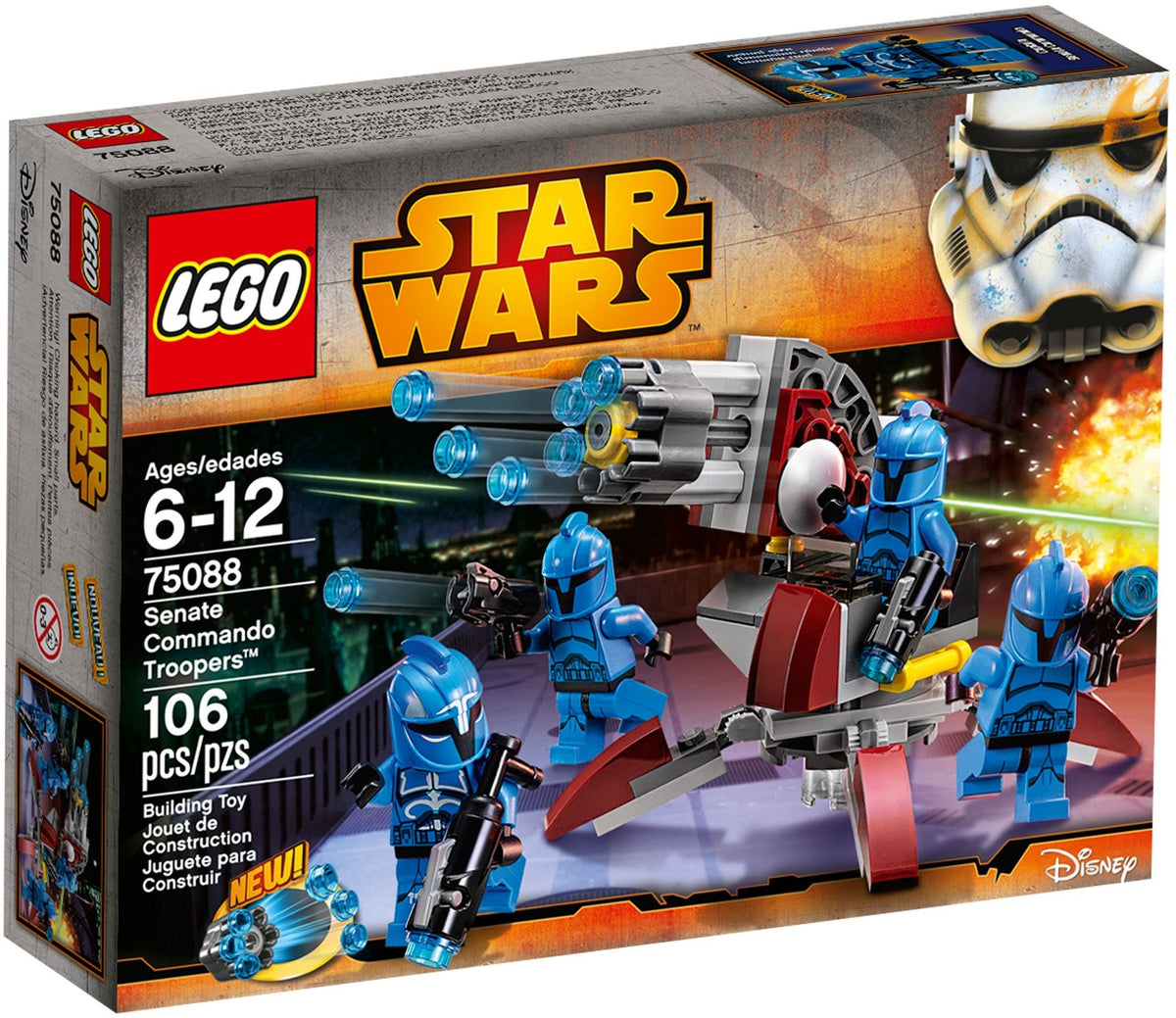 LEGO 75088 Senate Commando Troopers – Like New | Grade A