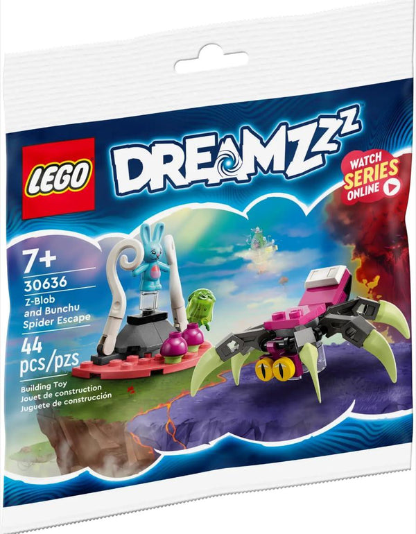 LEGO 30636 Z-Blob and Bunchu Spider Escape – Like New | Grade A