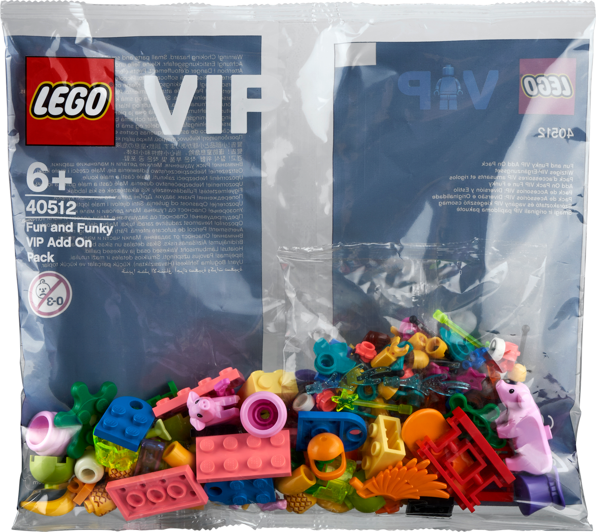 LEGO 40512 Fun and Funky VIP Add On Pack – Like New | Grade A