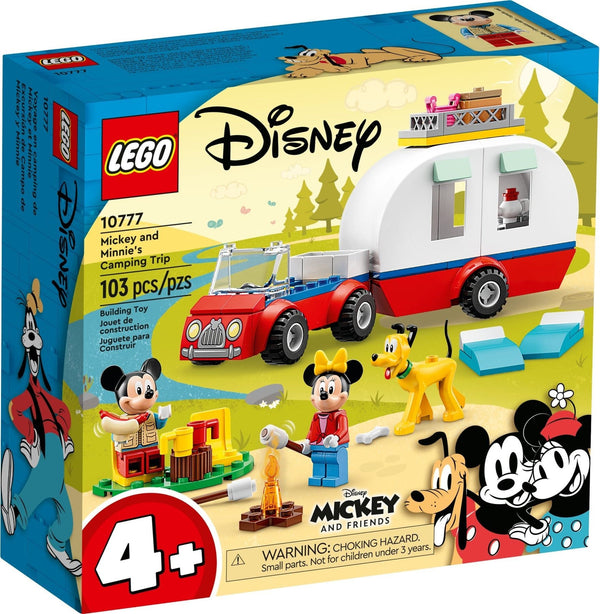 LEGO 10777 Mickey and Minnie's Camping Trip – Like New | Grade A