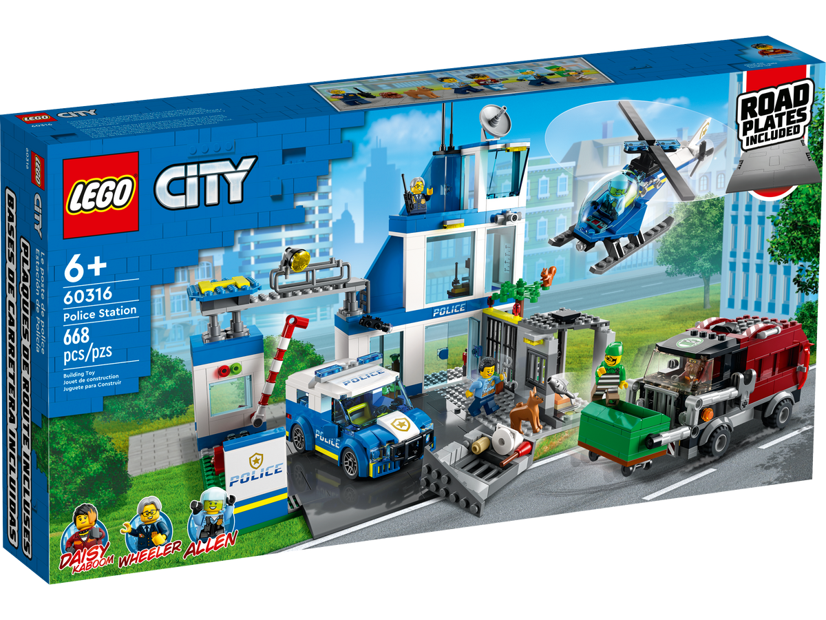 LEGO 60316 Le commissariat de police – Comme neuf | Grade A