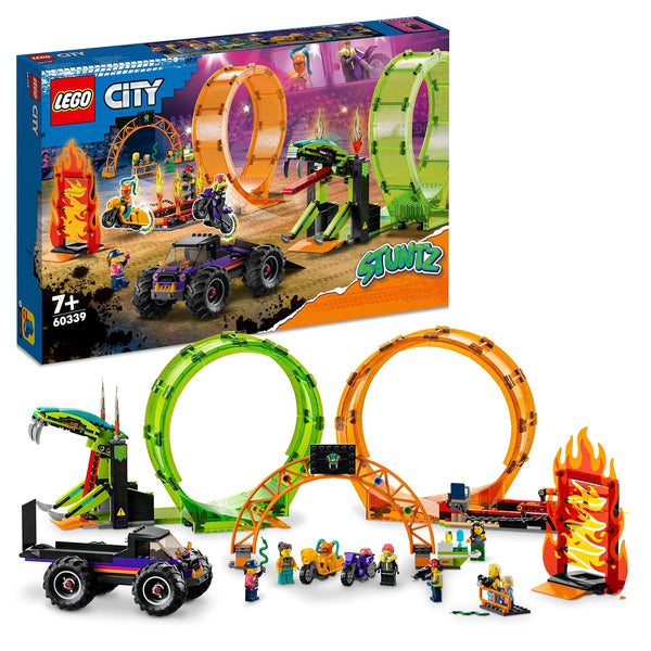 LEGO 60339 Double Loop Stunt Arena – Like New | Grade A