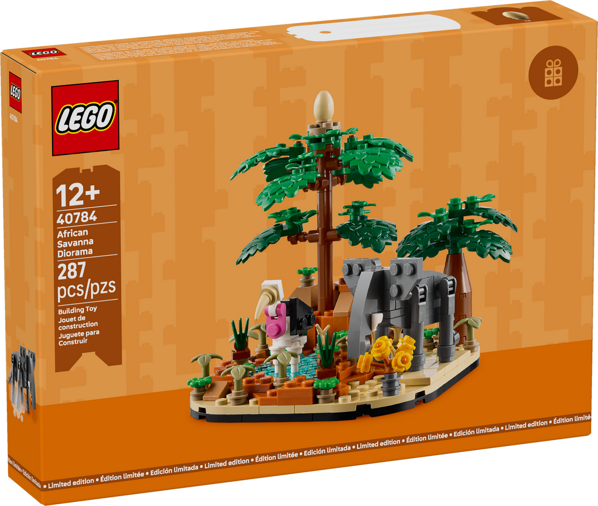 LEGO 40784 African Savanna Diorama – Like New | Grade A
