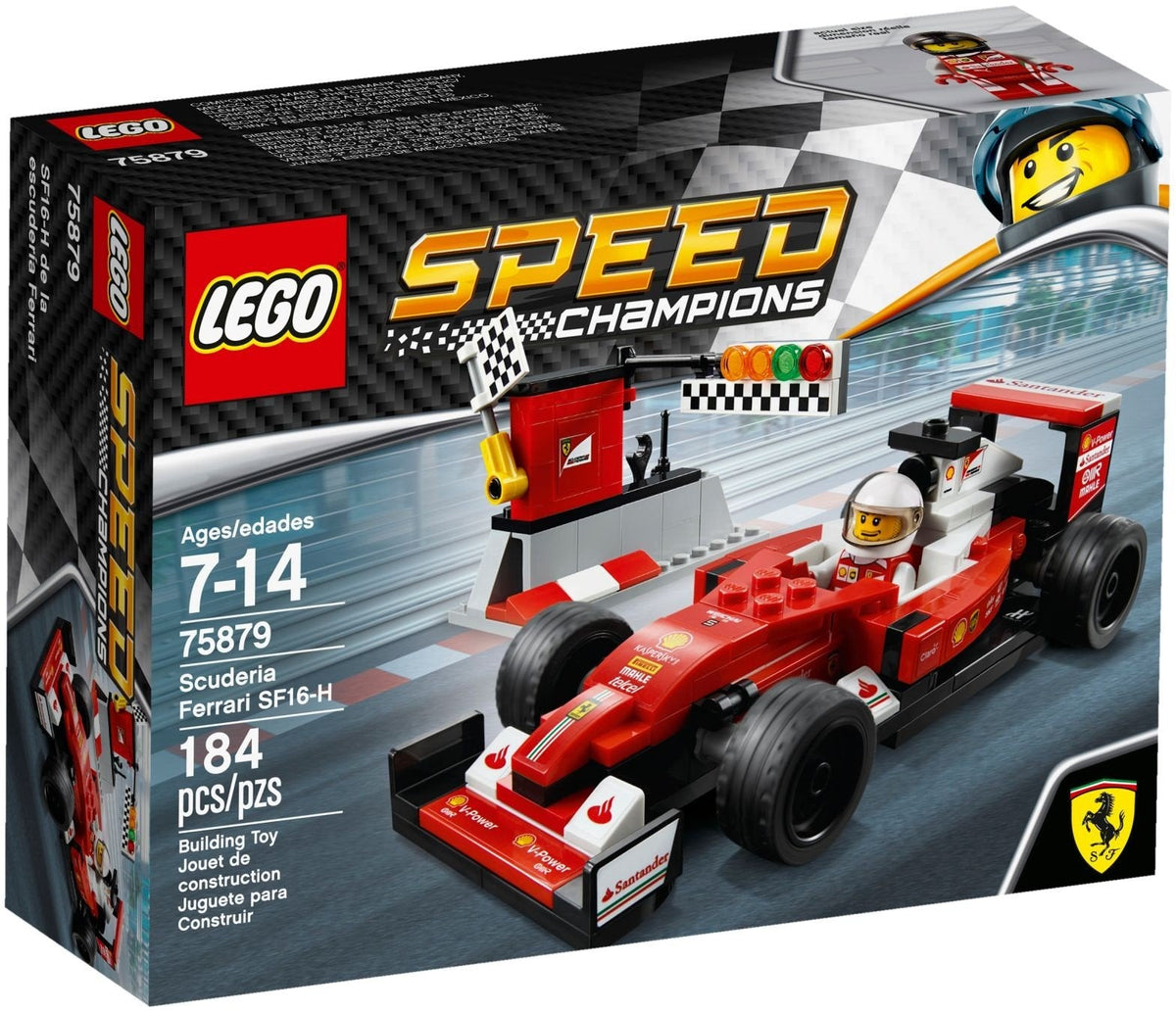 LEGO 75879 Scuderia Ferrari SF16-H – Like New | Grade A