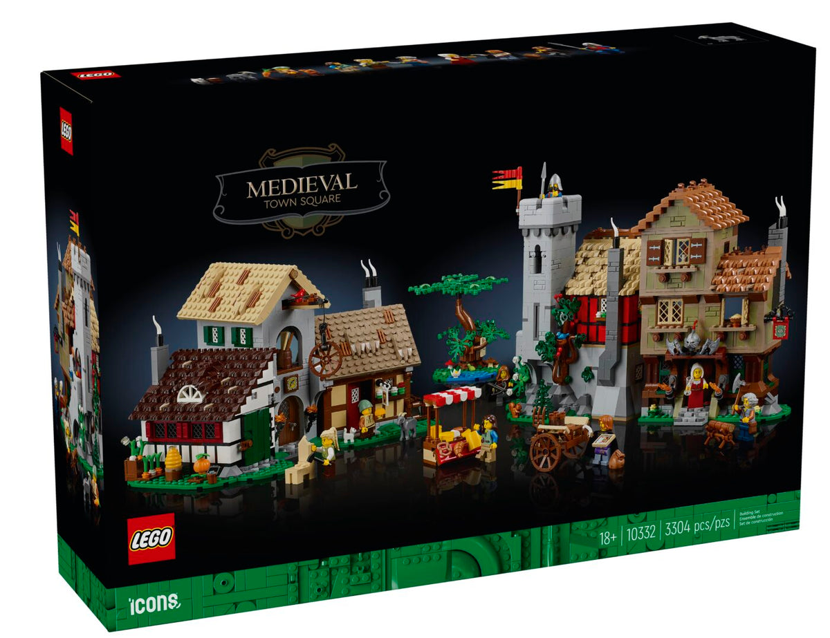 LEGO 10332 Medieval Town Square – Imperfect Box | Grade A