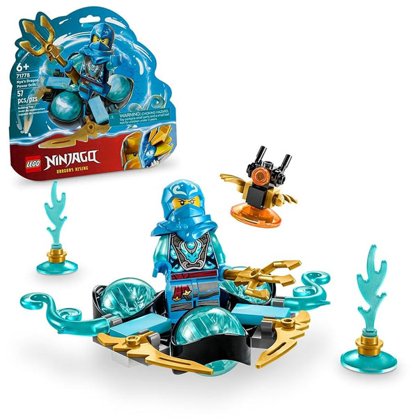 LEGO 71778 Nya's Dragon Power Spinjitzu Drift – Like New | Grade A
