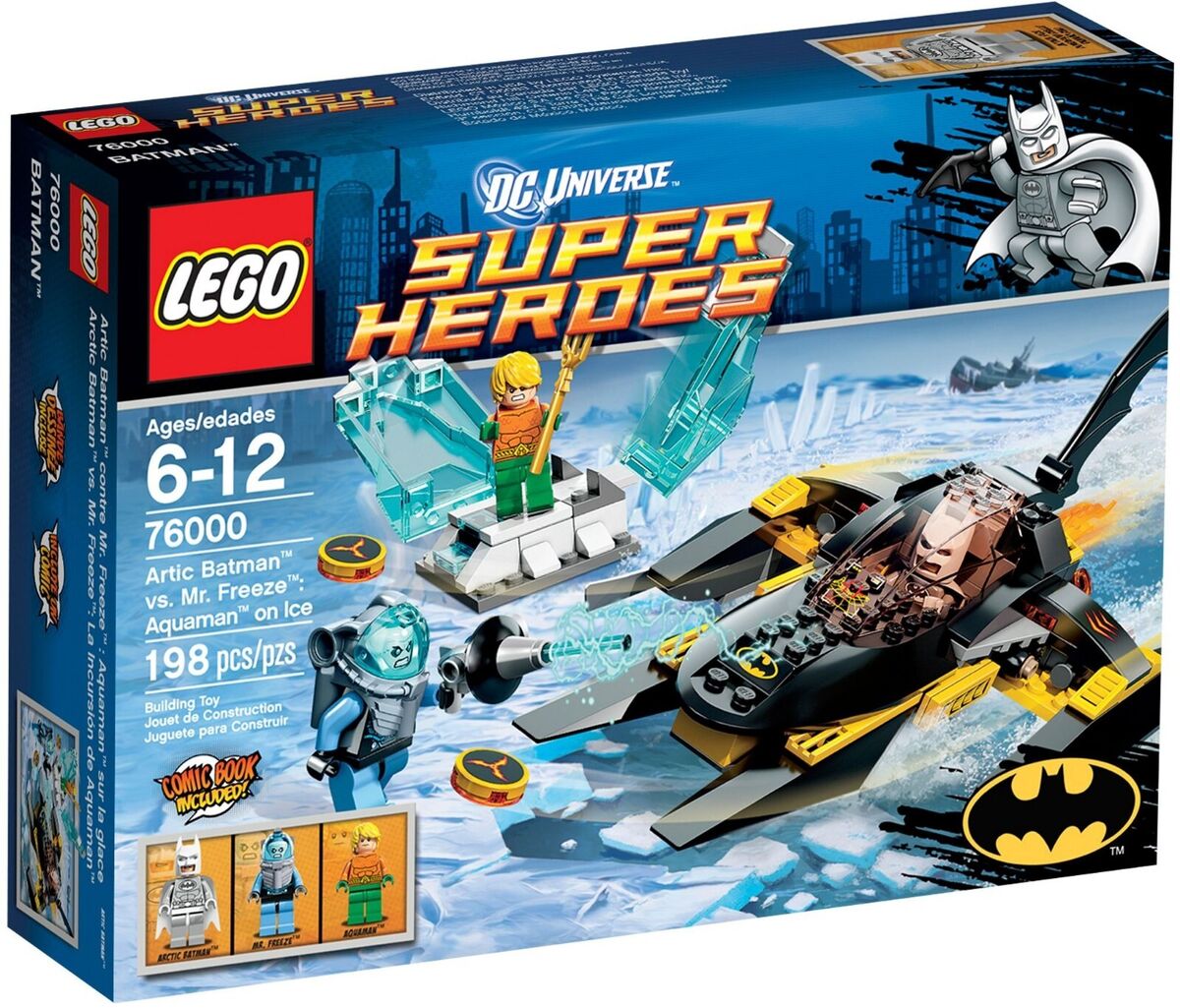 LEGO 76000 Arctic Batman vs. Mr. Freeze: Aquaman on Ice – Like New | Grade A