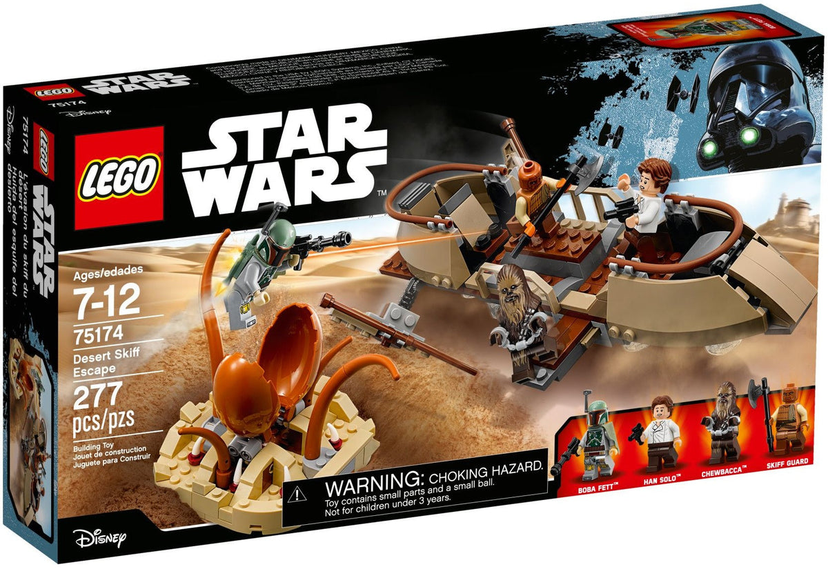 LEGO 75174 Desert Skiff Escape – Like New | Grade A