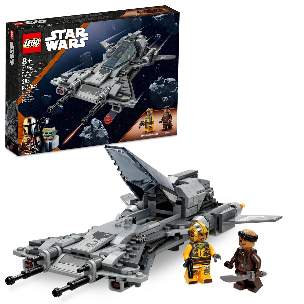 LEGO 75346 Pirate Snub Fighter – Like New | Grade A