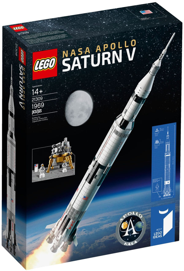 LEGO 21309 NASA Apollo Saturn V – Imperfect Box | Grade A