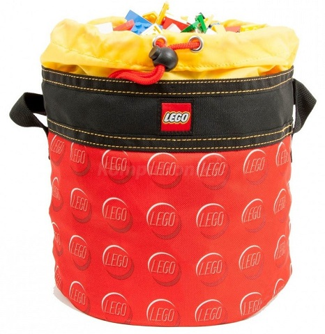 5005352 Seau de rangement LEGO rouge – Comme neuf | Grade A