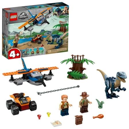 LEGO 75942 Vélociraptor : la mission de sauvetage en biplan – Comme neuf | Grade A