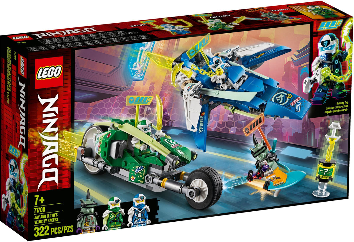 LEGO 71709 Jay and Lloyd's Velocity Racers – Like New | Grade A