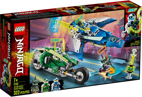 LEGO 71709 Jay and Lloyd's Velocity Racers – Like New | Grade A