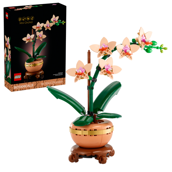 LEGO 10343 Mini Orchid – Imperfect Box | Grade A