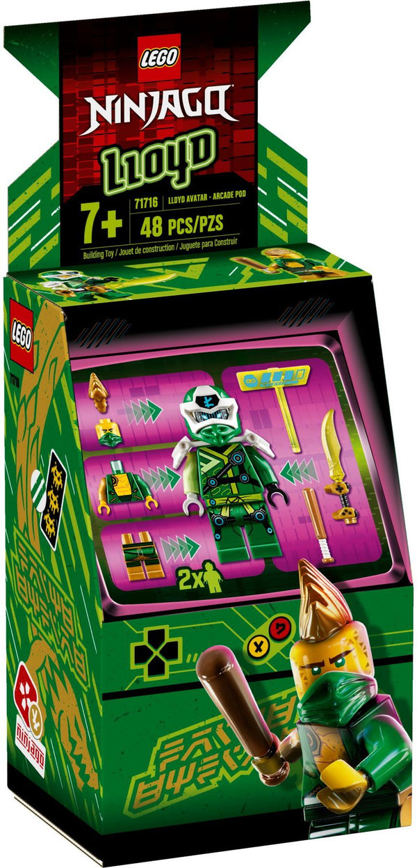 LEGO 71716 Lloyd Avatar - Arcade Pod – Like New | Grade A