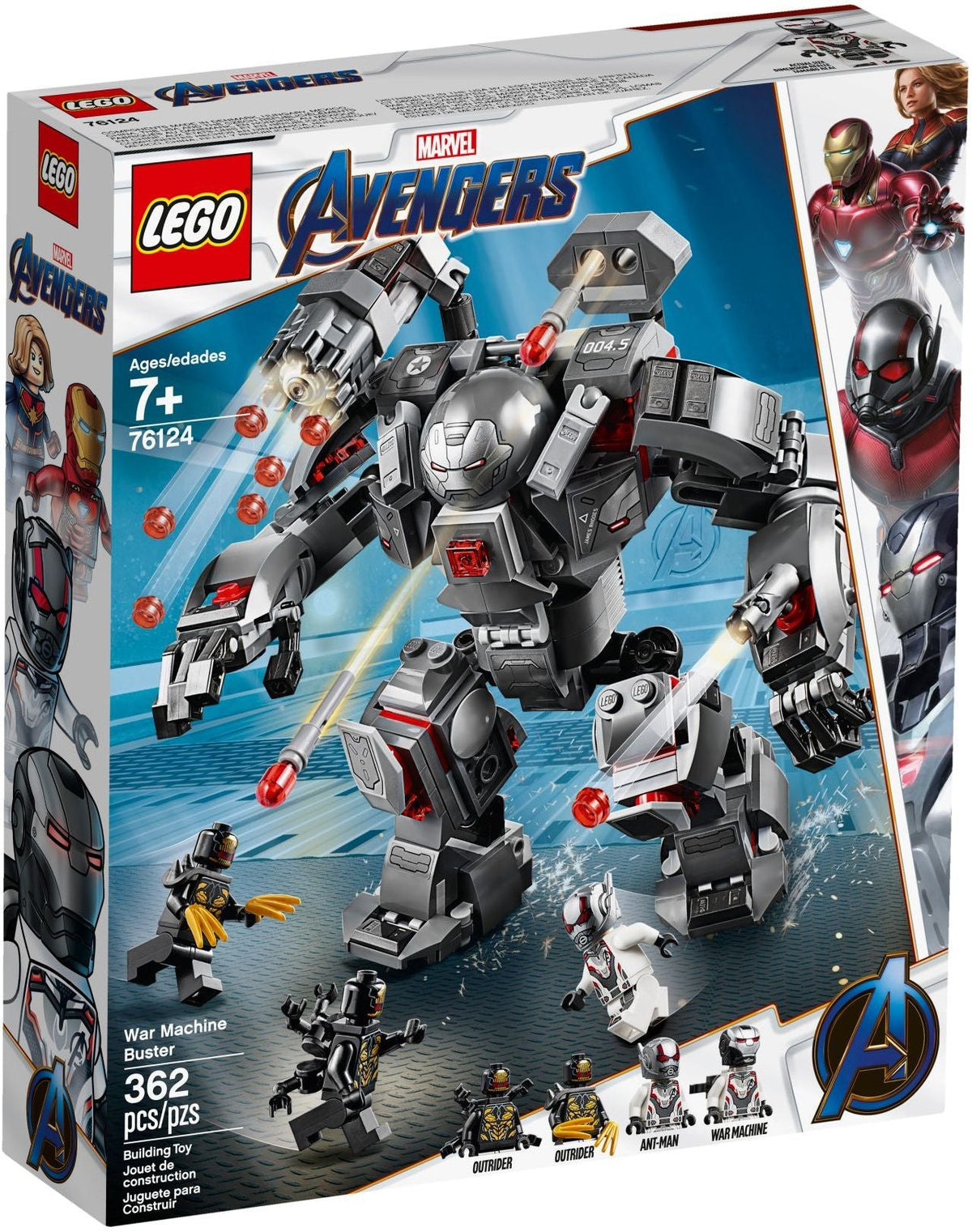 LEGO 76124 Le Buster de War Machine – Comme neuf | Grade A
