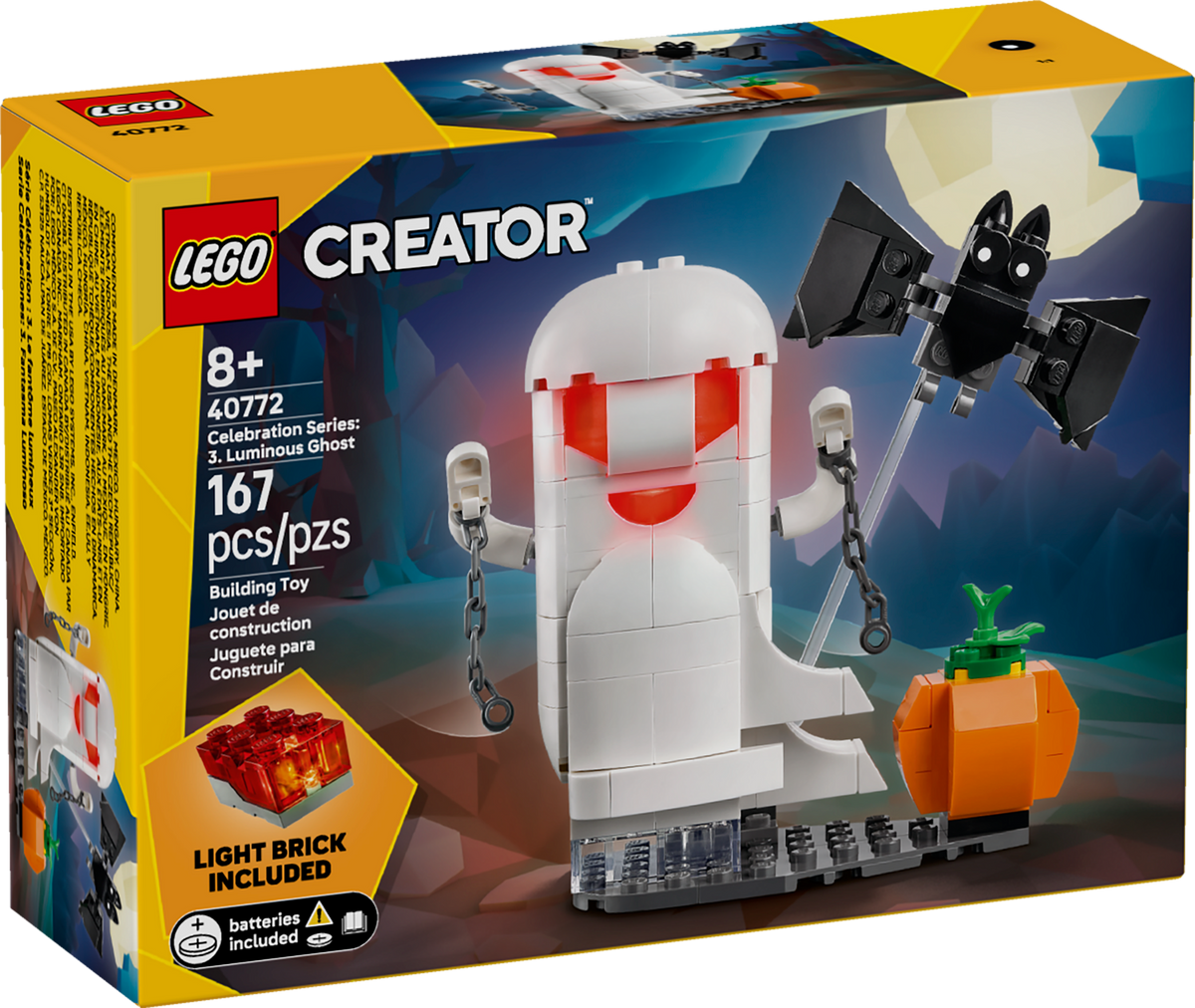 LEGO 40772 Celebration Series: Luminous Ghost – Like New | Grade A