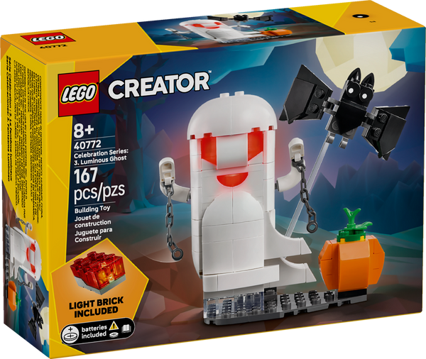 LEGO 40772 Celebration Series: Luminous Ghost – Like New | Grade A