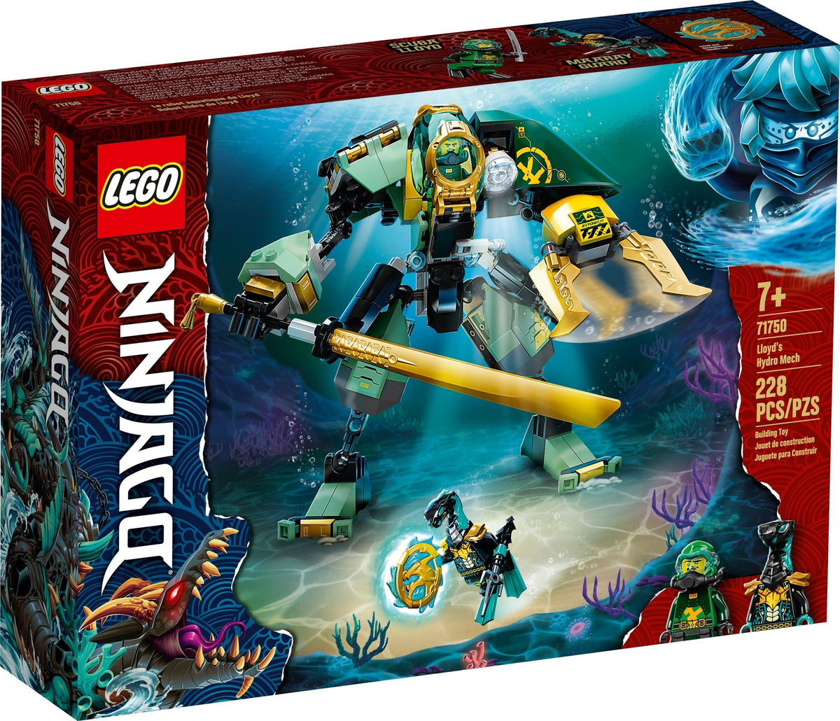 LEGO 71750 Lloyd's Hydro Mech – Like New | Grade A
