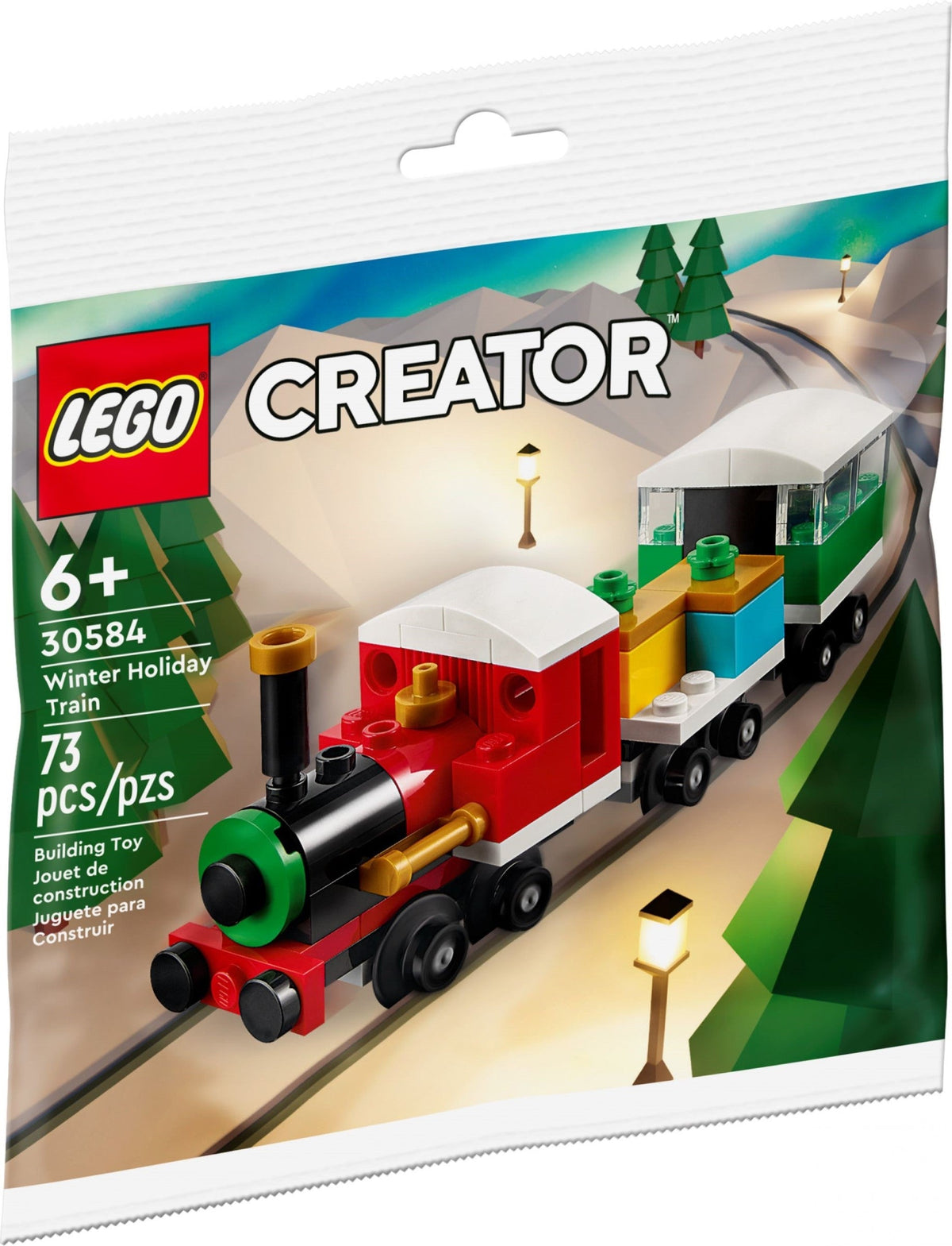 LEGO 30584 Winter Holiday Train Polybag GWP – Like New | Grade A