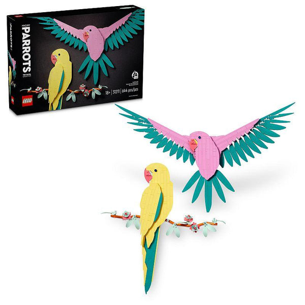 LEGO 31211 Collection Faune - Les perroquets aras – Comme neuf | Grade A