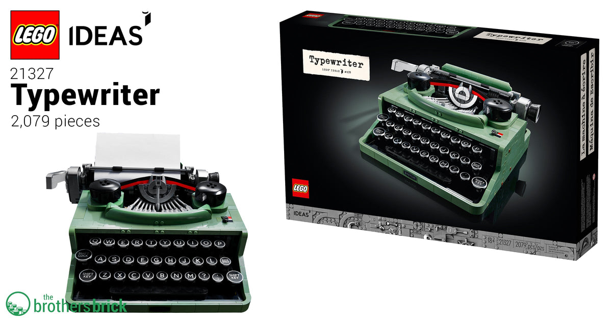 LEGO 21327 Typewriter – Imperfect Box | Grade A