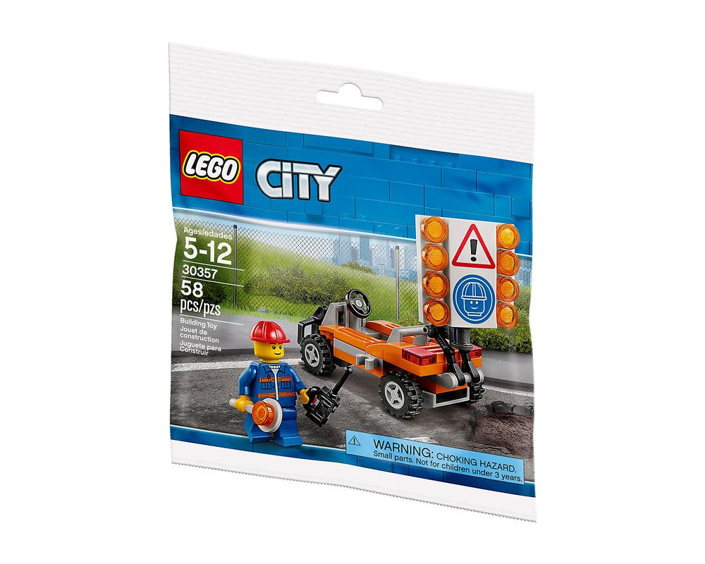 LEGO 30357 Road Worker – Like New | Grade A