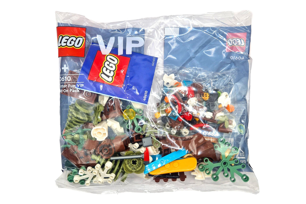 LEGO 40610 Winter Fun VIP Add-On Pack – Like New | Grade A