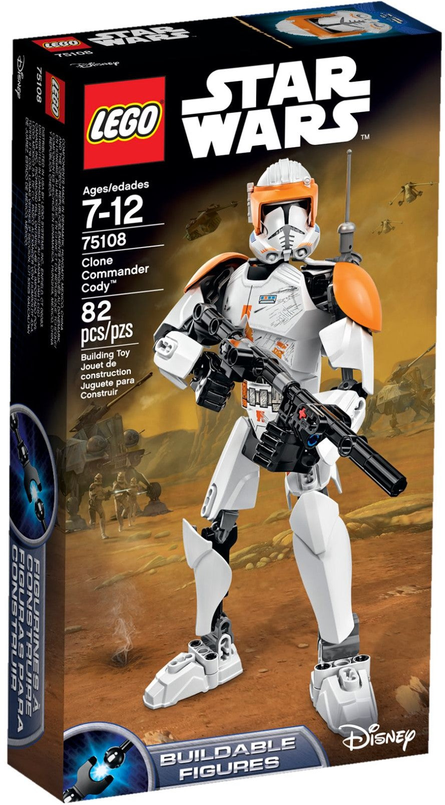 LEGO 75108 Commandant clone Cody – Comme neuf | Grade A