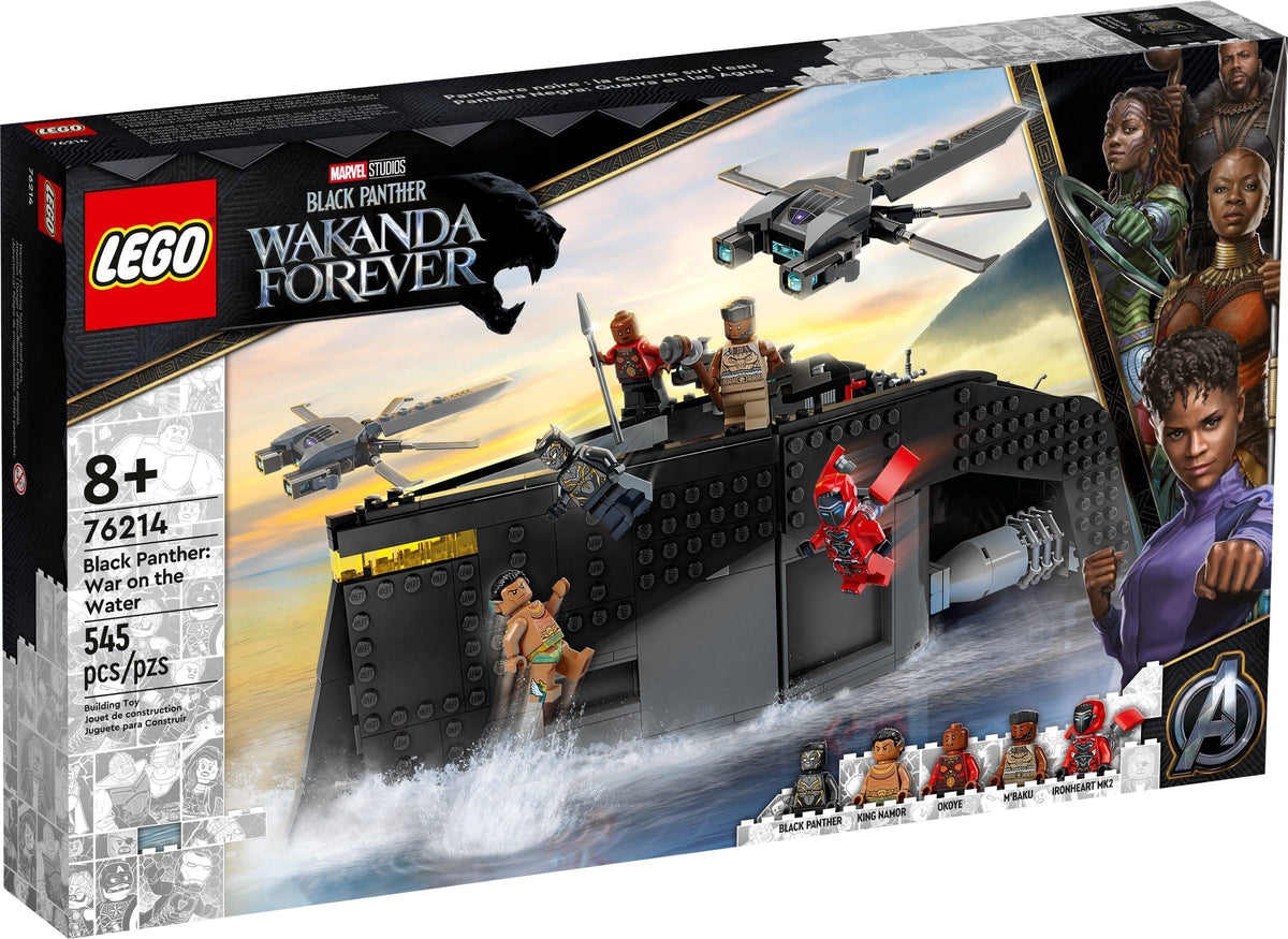 LEGO 76214 Black Panther: War on the Water – Like New | Grade A
